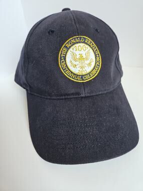 Ronald Reagan 100 Centennial Celebration 2011 Commemorative Hat Presidential Cap